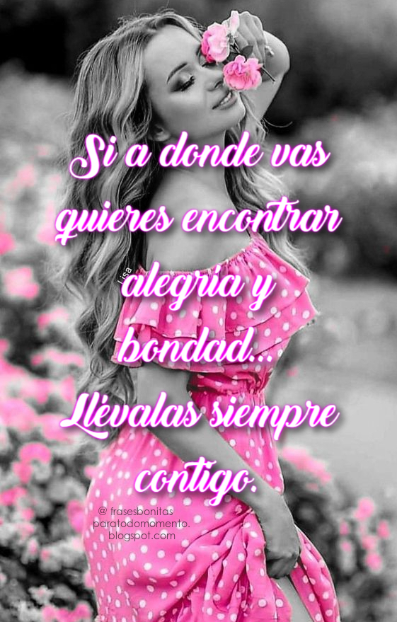 Frases bonitas de bondad