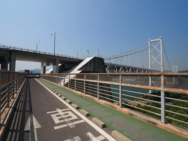 しまなみ海道　向島　因島大橋