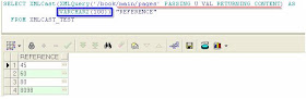 XMLCast SQL Example Query Output