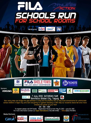 Join FILA and the Athletes in Action Run for the Students of Iligan!