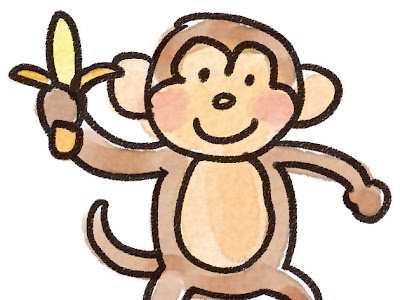 最高のコレクション 可愛�� 猿 イラスト 145497-猿 イラスト 可愛い 手書き