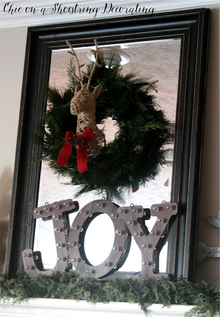 Farmhouse Christmas Decor, Chic on a Shoestring Decorating Blog