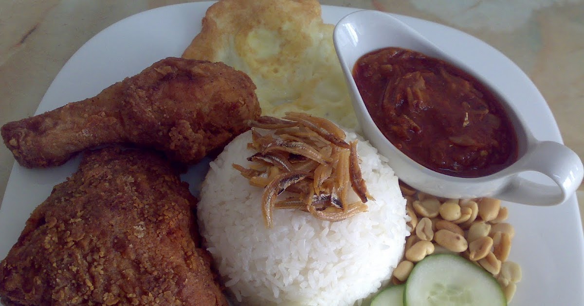 Resepi Nasi Lemak Ayam Berempah Sedap - CRV Turbin