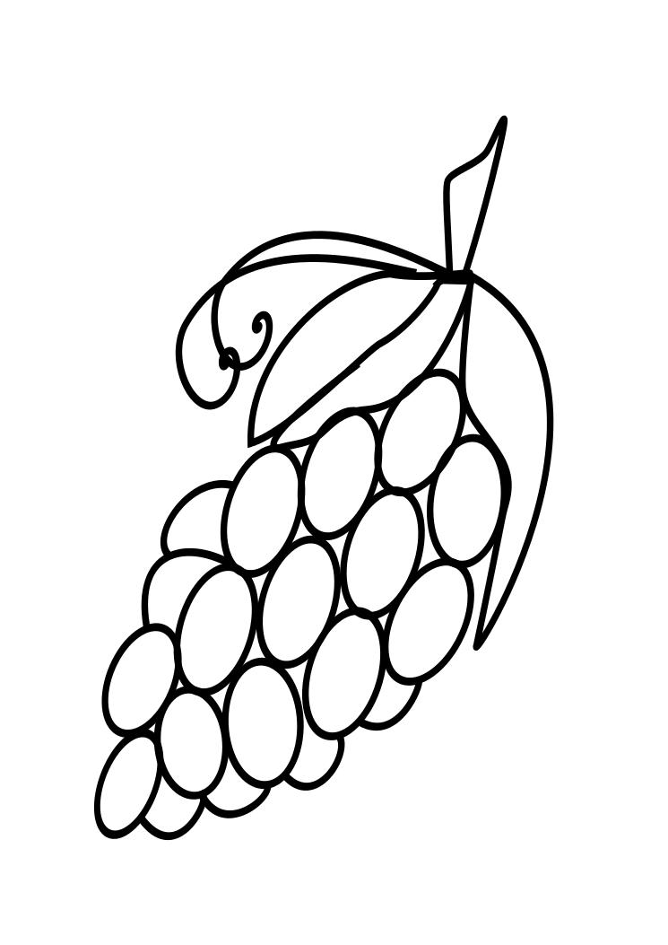 Fruit Coloring Page