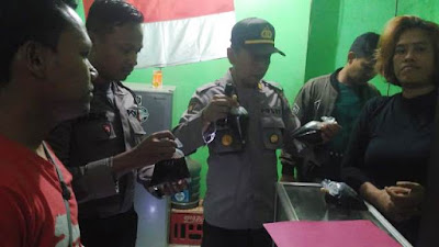 Operasi Cipkon, Aparat Polsek Walantaka Sita Miras Kecut