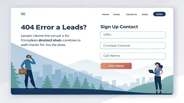 Transform 404 Error Pages Into PowerFul Lead Generation Assets