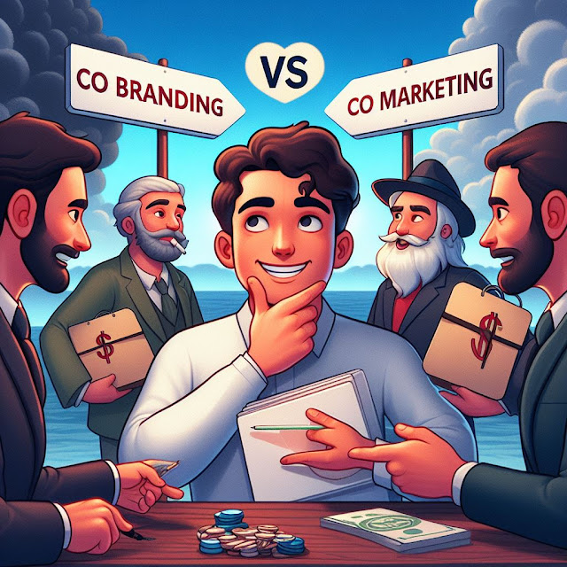 Co-Branding vs Co-Marketing