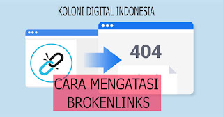 Cara mengatasi broken link