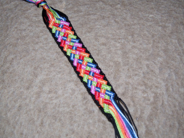 Friendship Bracelet Free Pattern