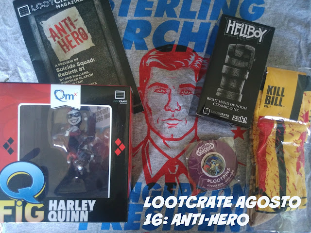 Review Lootcrate Agosto 2016