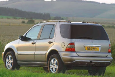 best second hand suv Mercedes Benz M-Class (1998-2005) four wheel drive behind look