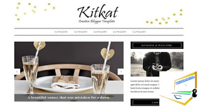 KitKat Blogger Template | Download Free KitKat Blogger Template