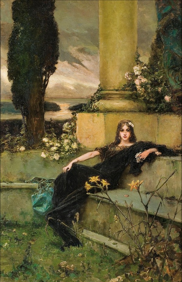 Wilhelm Kotarbiński: Silence d'après-midi, 1900