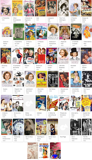 Todos os filmes de Shirley Temble
