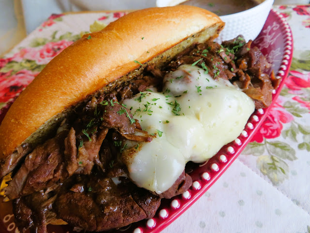 Easy French Dip Sandwiches