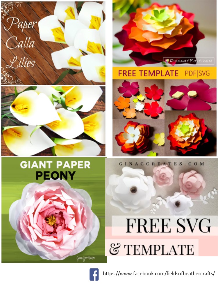 Free Free 227 Large Paper Flower Svg Free SVG PNG EPS DXF File