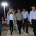 SÁENZ PEÑA: PEPPO RECORRIÓ OBRAS DE ILUMINACIÓN QUE EJECUTA SECHEEP