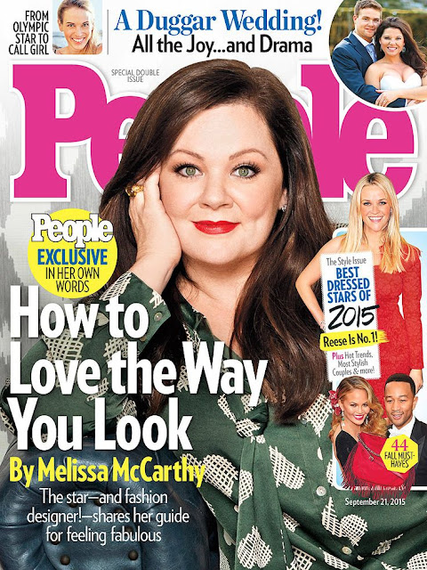 Actress @ Melissa Mccarthy - People Magazine, September 2015 