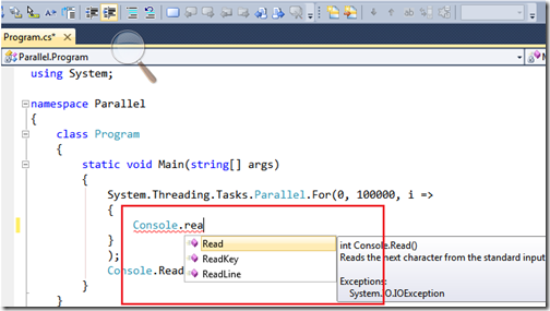 Intellisense Intellisense