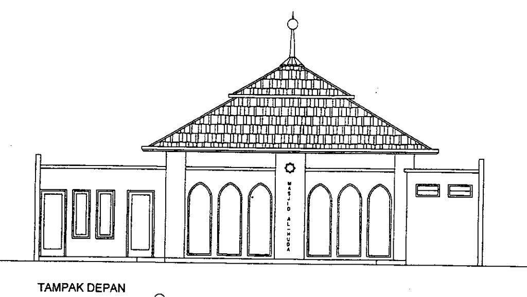 Musholla Darul Huda Detail Desain Musholla Darul Huda