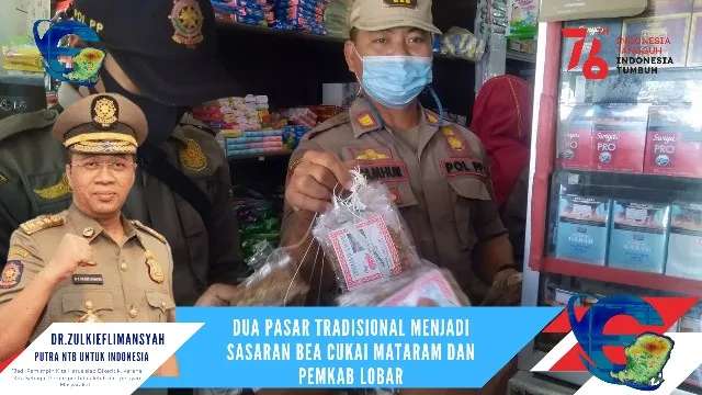 Dua Pasar Tradisional jadi sasaran