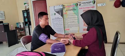 Kasi Dokkes Siap Melayani Kesehatan Personil, Selama Tahapan Pemilu 2023-2024