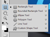 The Shape tools