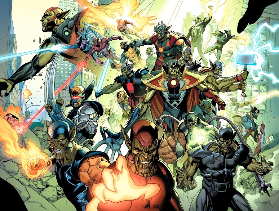 marvel skrull invasion