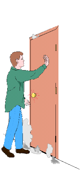 INFO ARYA Mengetuk  pintu  bukan mengutuk