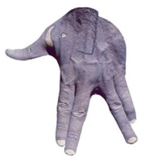 Elephant (Hand Art)