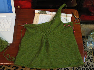 gathered pullover