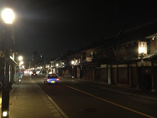 kawagoe-shi at night