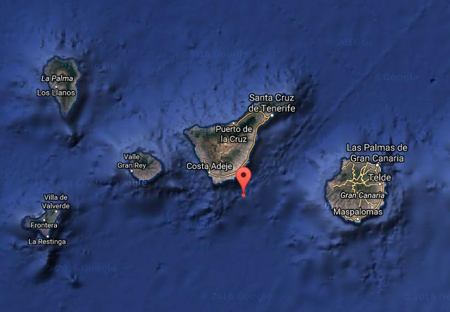 Terremoto sur Tenerife, 10 agosto, baja intensidad