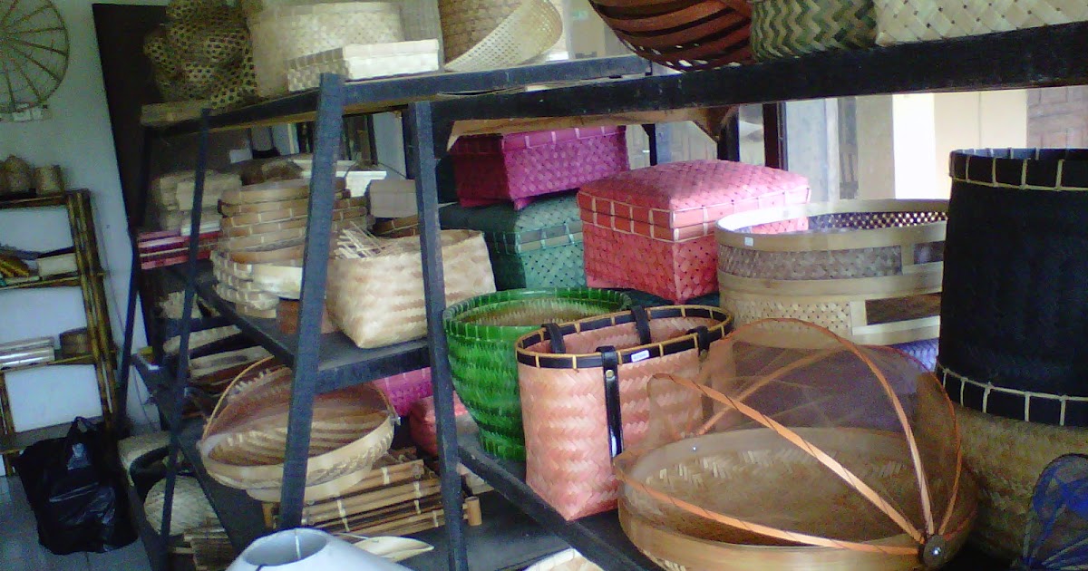 Pusat Kerajinan Bambu Jogja  Kerajinan  Bambu 