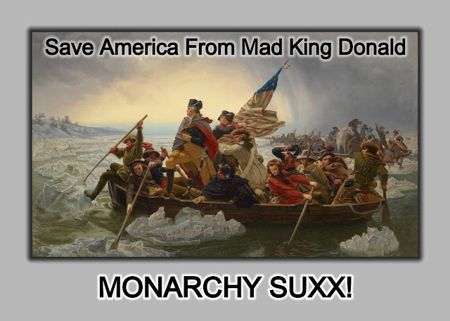 Save America from Mad King Donald the Loser... MONARCHY SUXX - meme by gvan42