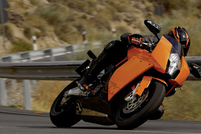 KTM 1190 RC8 2010 motorcycle rider