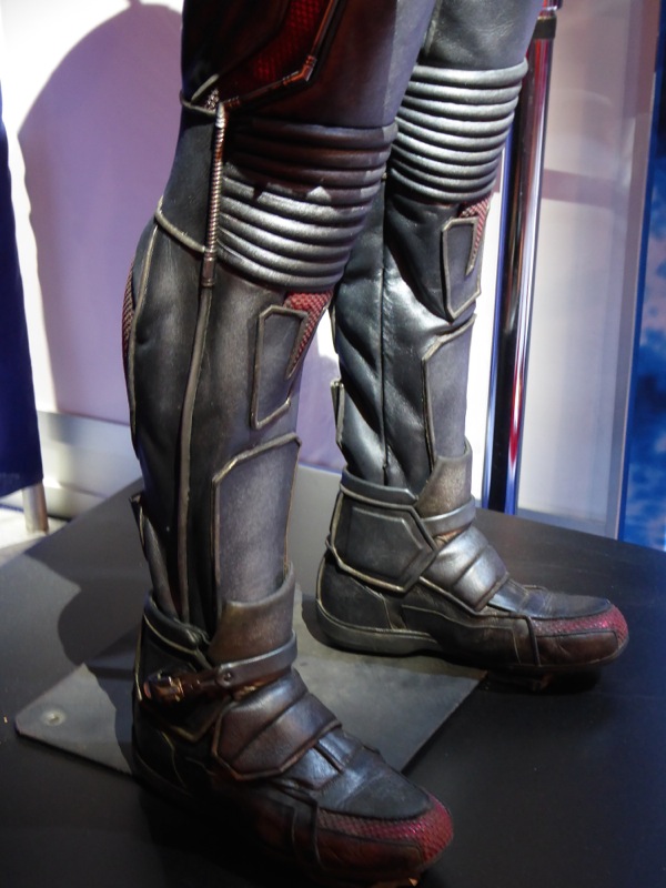 AntMan movie costume boots detail