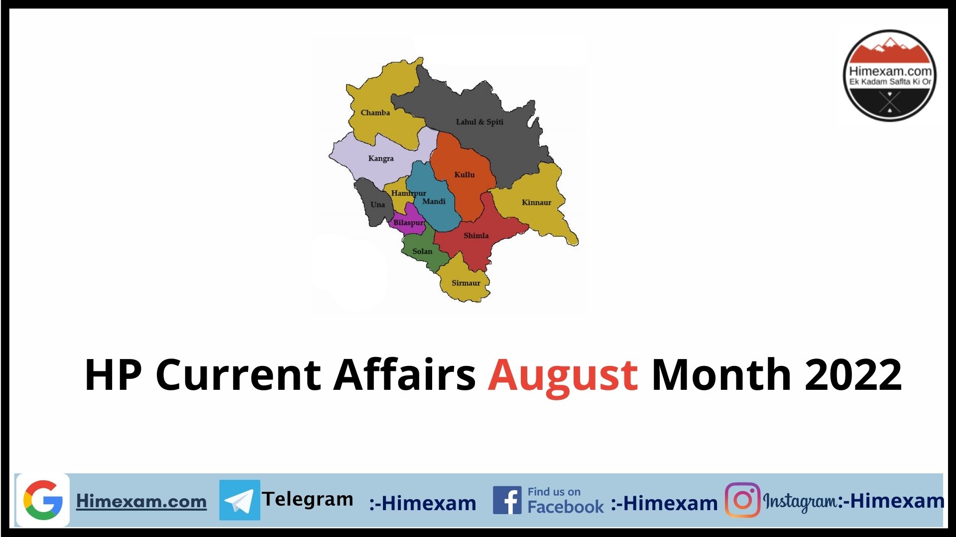 HP Current Affairs August Month 2022