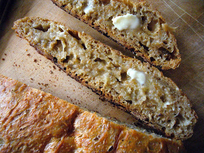 Shelagh Rogers’ Bread with melting butter