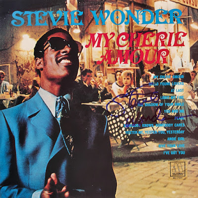 "My Cherie Amour" by Stevie Wonder album cover