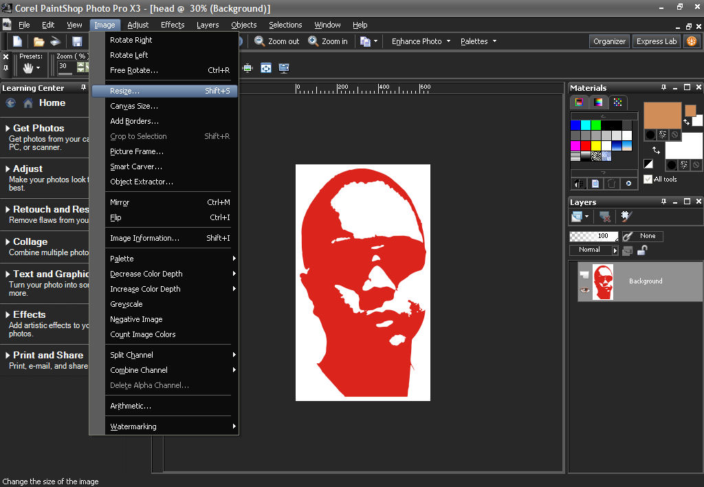 resize image online pixel. On the RESIZE screen, we will work on the Pixel Dimensions section.