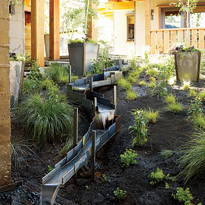 Outdoor Decorating and Gardening: A Water Feature to Attract Songbirds