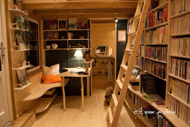 Travelling Tiny House Bookstore