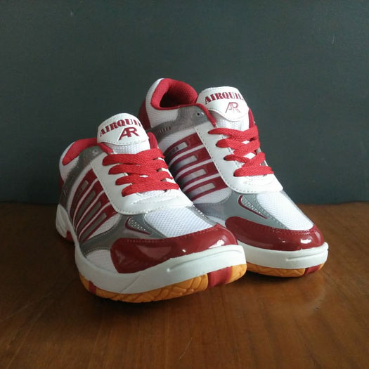  Sepatu  Badminton  Putih Merah Arquilla Original BAR0718D 