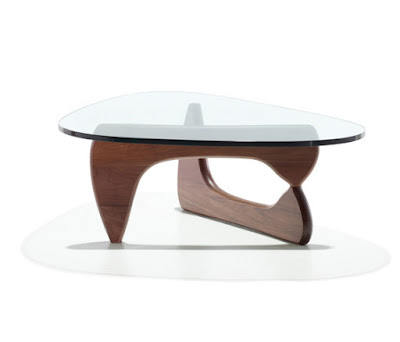 mesa Noguchi original fabricada por Herman Miller. Precio 1500€