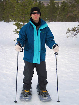 Snowshoes in Ounasvaara Ski Resort