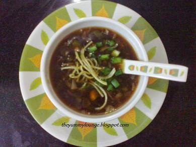 Vegetable Manchow Soup Recipe