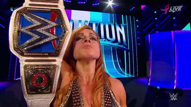 WWE Evolution : Becky Lynch Def Charlotte Flair