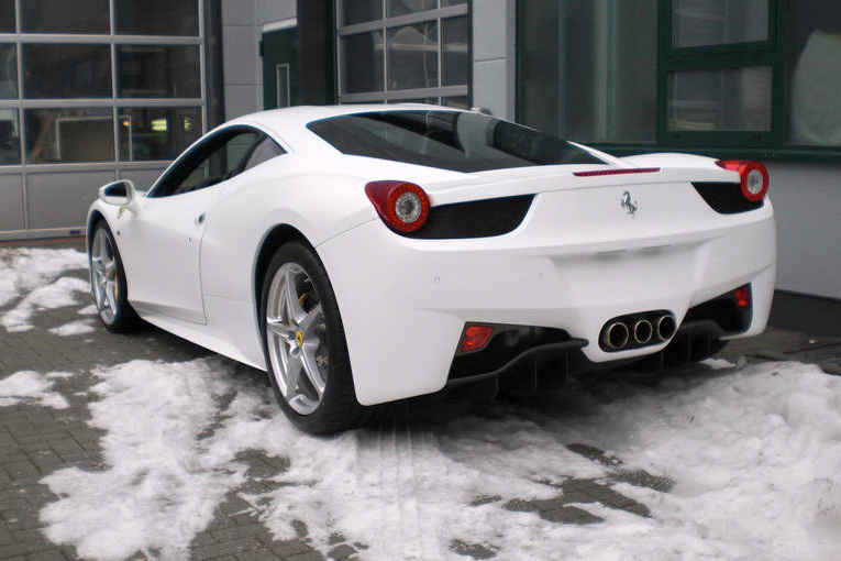 2009 Ferrari 458 Italia White