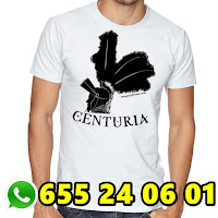 Camiseta centuria macarena, camiseta cofrade, camiseta personalizada